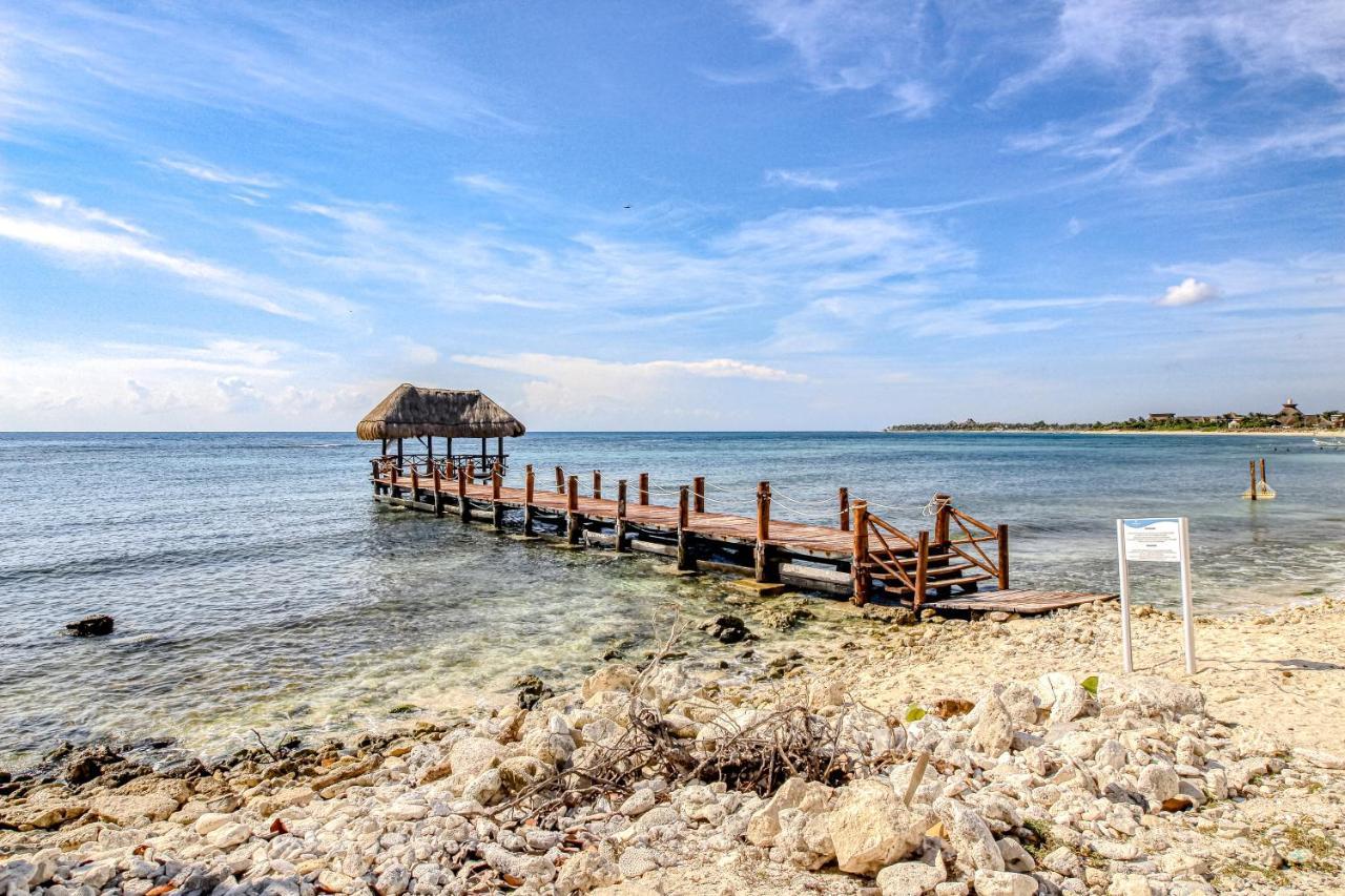 Quiet Beautiful Akumal Ocean View Getaway Apartment Tulum Exterior photo